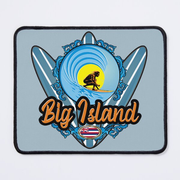Item preview, Big Island Hawaii surfer vintage surfboard designed and sold by studioss76.