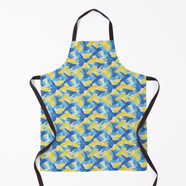 Item preview, Expressive Blend of Blue and Yellow Shades designed and sold by MidArtForge.