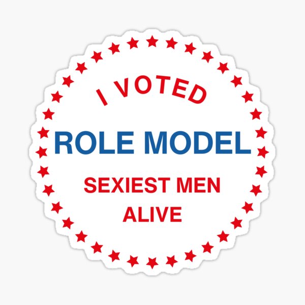 Artikel-Vorschau von Ich habe zum Role Model Sexiest Men Alive gewählt, designt und verkauft von DhriegoStudio.