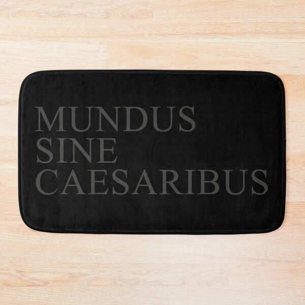 Item preview, MUNDUS SINE CAESARIBUS - GREY designed and sold by bembureda.