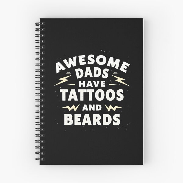 Item preview, Awesome Dads Have Tattoos and Beards designed and sold by Haji  Kamora.