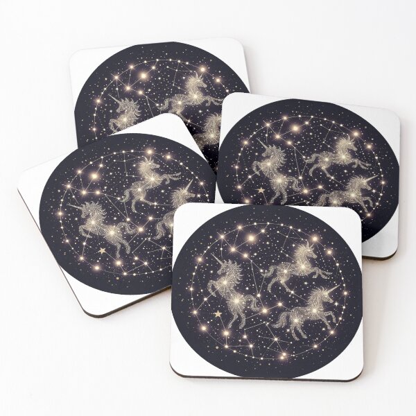 Item preview, Stellar Unicorn Constellations: Mystical Night Sky Art designed and sold by latelierdechris.