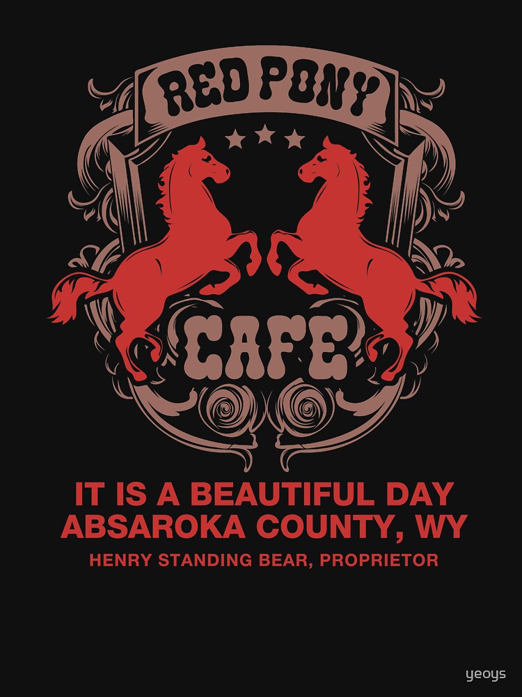 Red Pony Café - Funny Fandom Gift by yeoys