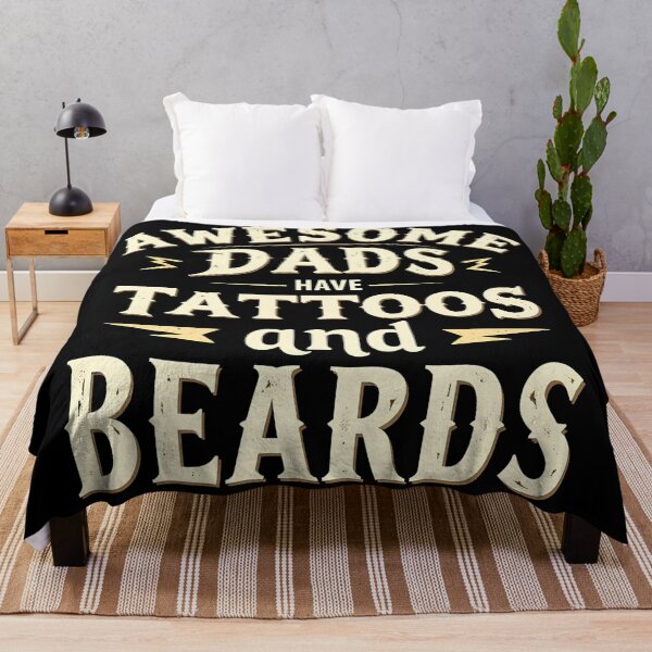 Item preview, Awesome Dads Have Tattoos and Beards designed and sold by Haji  Kamora.