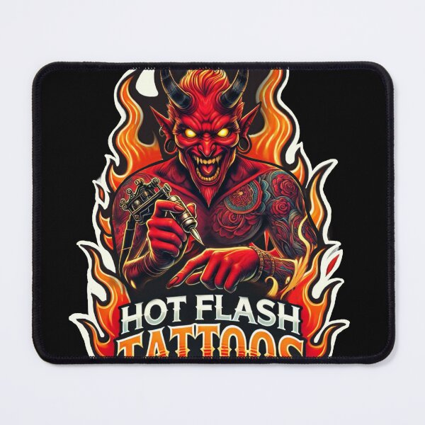 Item preview, Evil fire designed and sold by hotflashtattoo.