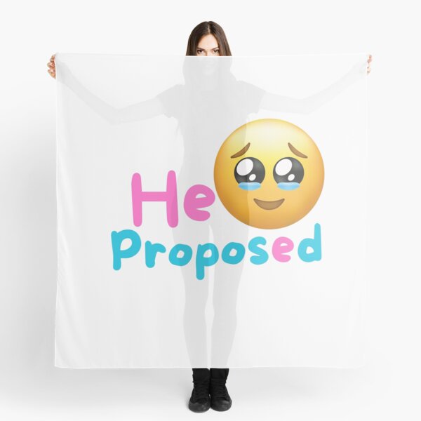 Item preview, He finally proposed! designed and sold by KnightmareEdits.