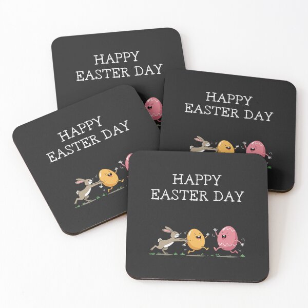 Item preview,  Easter holidays-Three cute hares-HAPPY EASTER DAY designed and sold by Gadget80.
