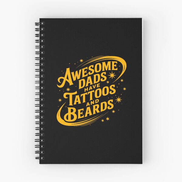Item preview, Awesome Dads Have Tattoos and Beards designed and sold by Haji  Kamora.