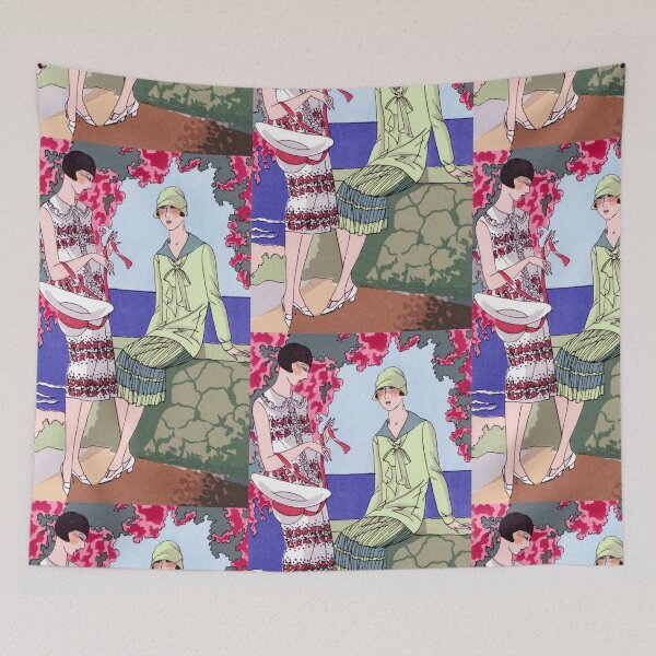 Item preview, Vintage ladies Fashion design. 1920's designed and sold by Shoot-The-Moon.