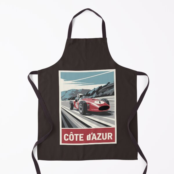 Item preview, Côte d'Azur Vintage Racing Poster – Retro 1960s French Riviera Art designed and sold by paulo silveira.