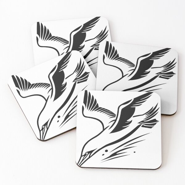 Item preview, British Isles Gannet – Majestic Coastal Seabird Design designed and sold by D'riftr.