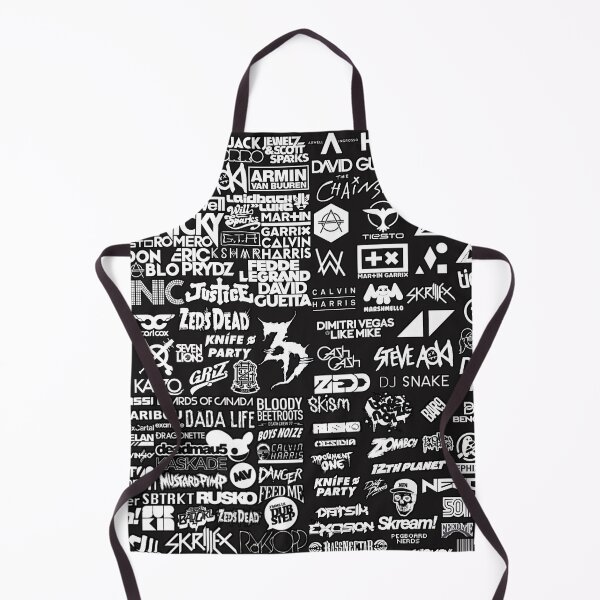 Item preview, EDM Festival Rave Artist Original Fan Art Logo Collage designed and sold by FestDrip.