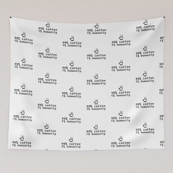 Item preview, 99% coffee 0% humanity designed and sold by Mamesh Amazigh.