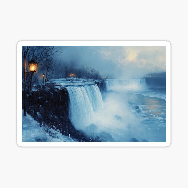Item preview, Niagara Falls Frozen Elegance designed and sold by daila70.