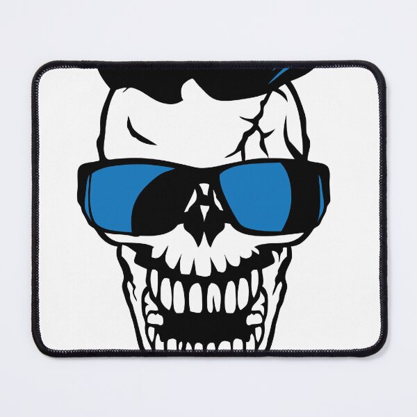 Item preview, hipster skull hairstyle sunglasses designed and sold by Achille3777.