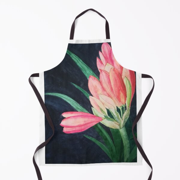 Item preview, Clivia blossom watercolour painting designed and sold by esvb.