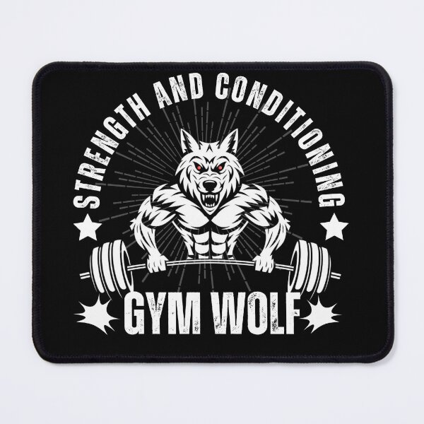 Item preview, Gym Wolf - Strength and Conditioning designed and sold by Adventure paradise ⭐⭐⭐⭐⭐.