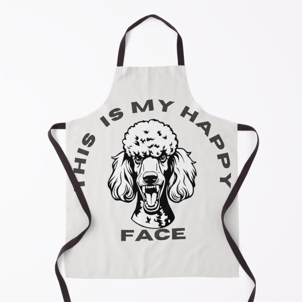 Item preview, This is my happy face Poodle dog designed and sold by jackoslimited.