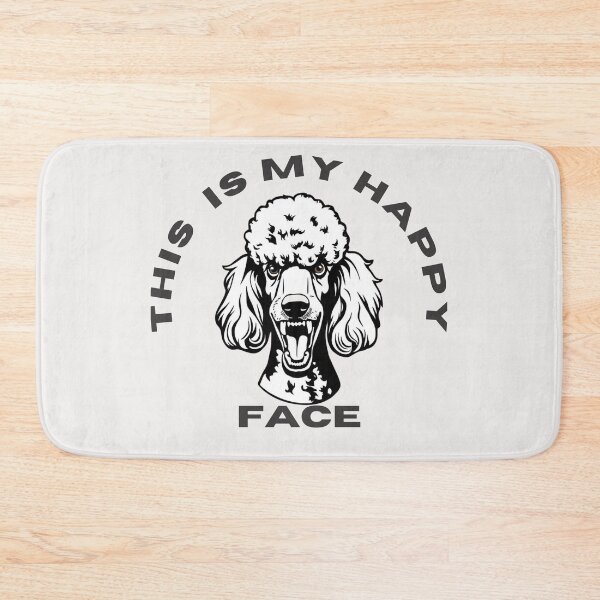 Item preview, This is my happy face Poodle dog designed and sold by jackoslimited.