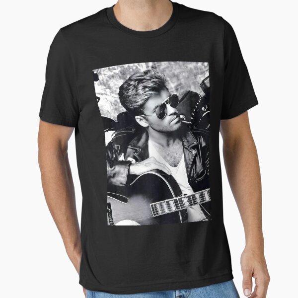 Vista previa del artículo con la obra «Música de George Michael», diseñado y vendido por Detllustration_STD.