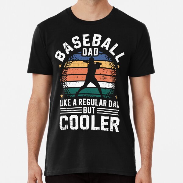 Item preview, Baseball Dad Like A Regular Dad But Cooler Vintage Sunset designed and sold by CutenessKlub.