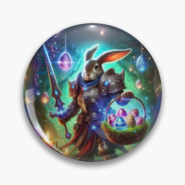 Item preview, The glorious Easter rabbit warrior designed and sold by Fantasy-Vibes.
