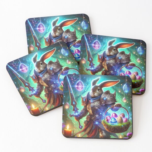 Item preview, The glorious Easter rabbit warrior designed and sold by Fantasy-Vibes.