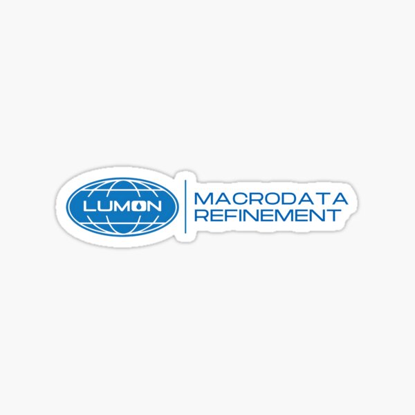 Aperçu de l'œuvre Logo de raffinement des macrodonnées de Severance Lumon créée et vendue par print-st0re.