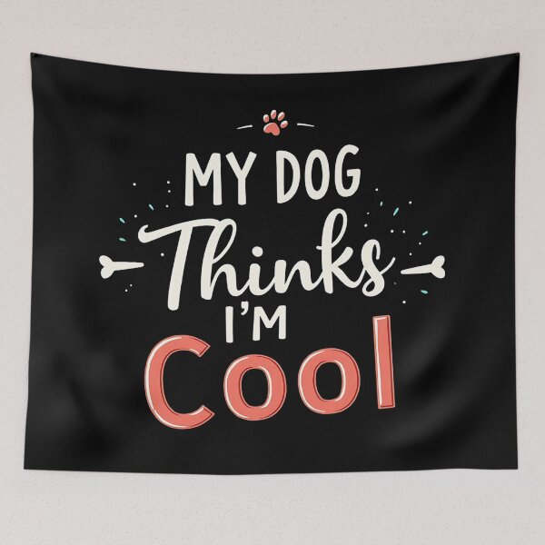Item preview, My Dog Thinks I'm Cool. designed and sold by Haji  Kamora.