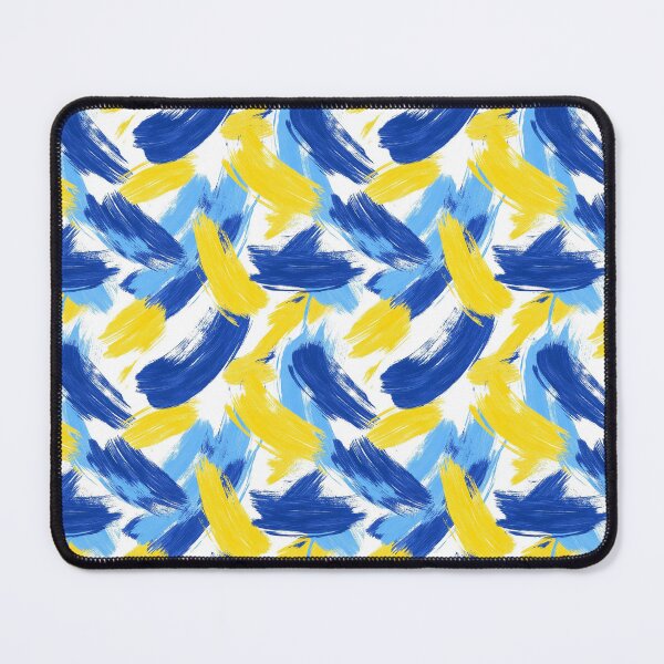 Item preview, Expressive Blend of Blue and Yellow Shades designed and sold by MidArtForge.