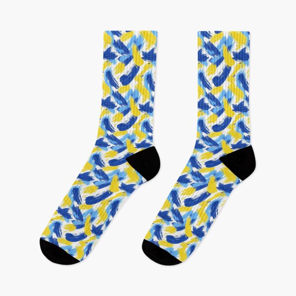 Item preview, Expressive Blend of Blue and Yellow Shades designed and sold by MidArtForge.