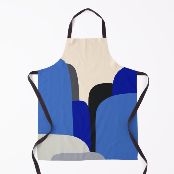Item preview, Contemporary Art Aesthetic | "Megalith" Blue Geometric Shapes designed and sold by A-Deco.
