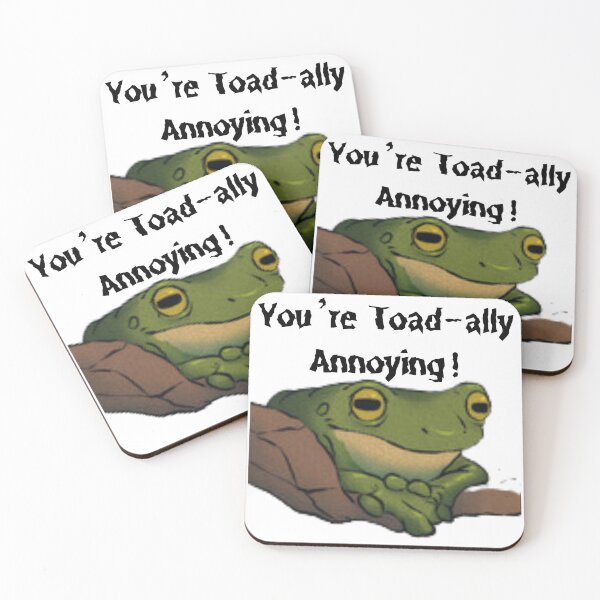 Item preview, Toad-ally Annoying designed and sold by tamoora.