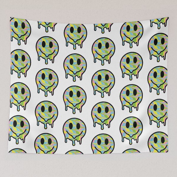 Item preview, Melting Smiley Face designed and sold by the-craft-shop.
