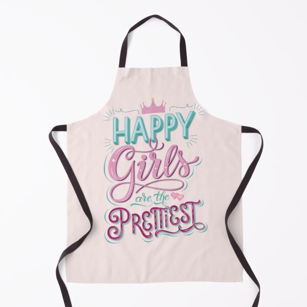 Item preview, Happy Girls Are the Prettiest designed and sold by Sandra Brezina.