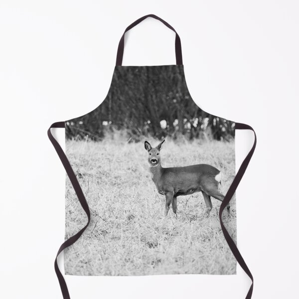 Item preview, Roe deer on the fields bw designed and sold by Jouko Lehto Photography.