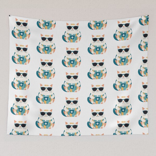 Item preview, Cute Cat Peeking Out of a Teacup with "Tea Time Meow" Written on It, Cozy and Adorable Sticker designed and sold by AlwaysHome.