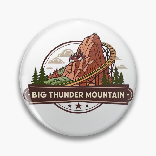 Item preview, Big Thunder Rollercoaster Design designed and sold by ShepDesigns.
