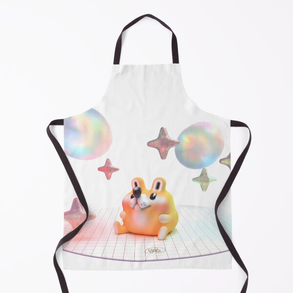 Item preview, Cute 3D bear in pastel with glitter and bubbles designed and sold by FaniaKatz.