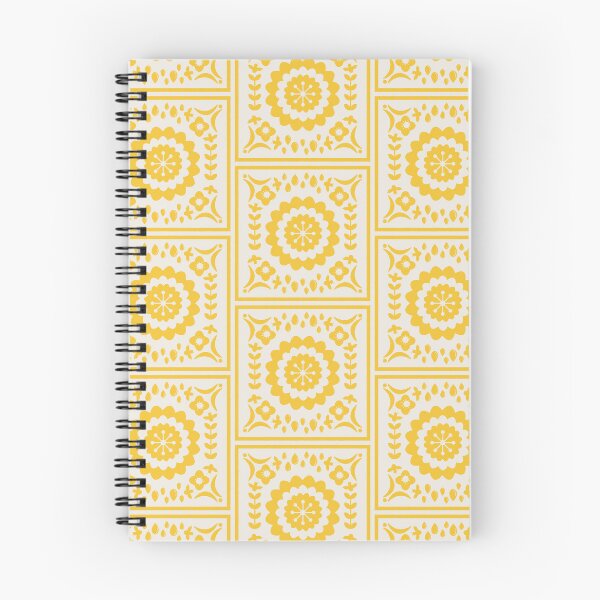 Item preview, Nordic Bloom Block Print – Scandinavian Folk Floral Pattern designed and sold by Stacey Spivak.