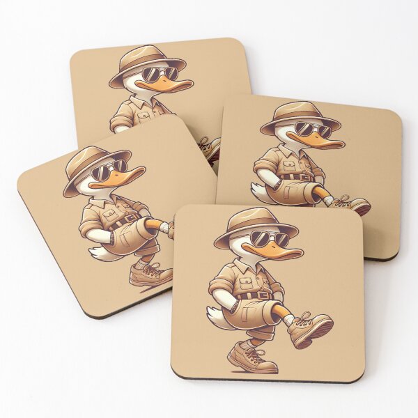 Item preview, Safari Duck – Cool Explorer & Adventure Outfit Design designed and sold by CREATUDE.