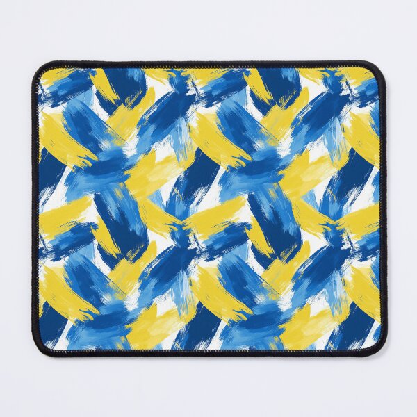 Item preview, Expressive Blend of Blue and Yellow Shades designed and sold by MidArtForge.