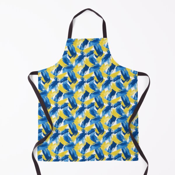 Item preview, Expressive Blend of Blue and Yellow Shades designed and sold by MidArtForge.