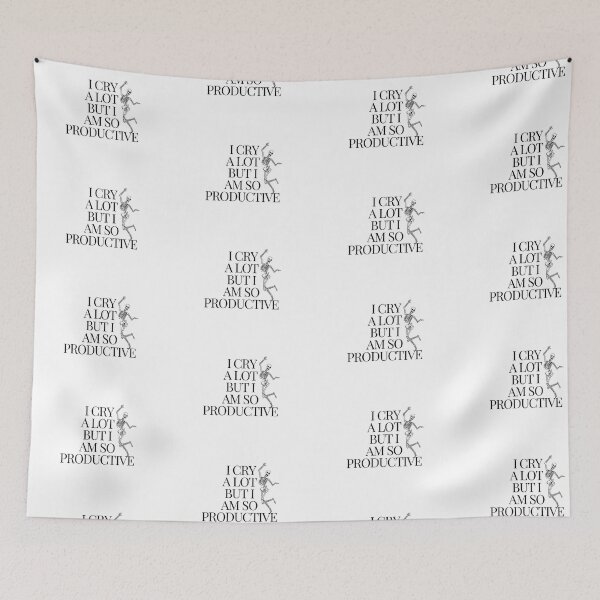 Item preview, i cry a lot but i am so productive designed and sold by lohtus.