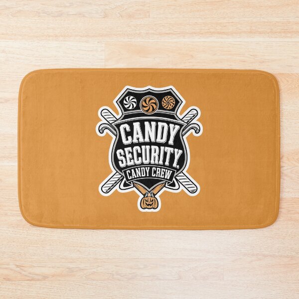 Item preview, Candy Security Halloween Badge Sticker Art designed and sold by TeeGrit.