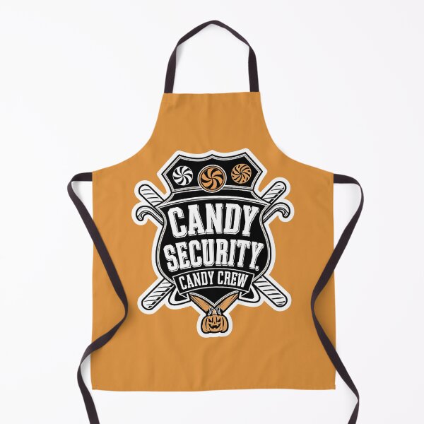 Item preview, Candy Security Halloween Badge Sticker Art designed and sold by TeeGrit.