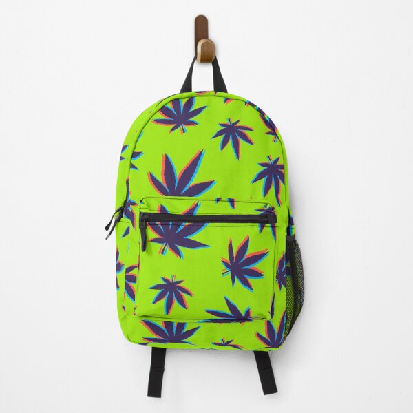 Item preview, 420 Weed Leaf UV Blacklight Glow Pothead Collage designed and sold by FestDrip.