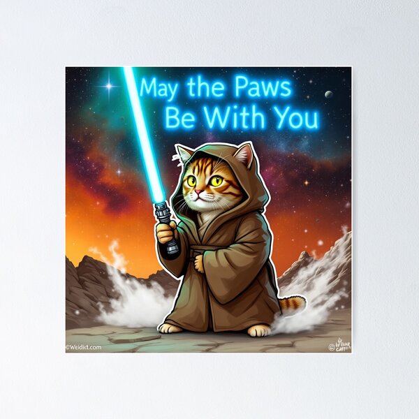 Item preview, Paw Wars designed and sold by GreycoFair.