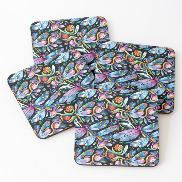 Item preview, Enchanting Dragonfly Wings Pattern designed and sold by Canvas-Whispers.