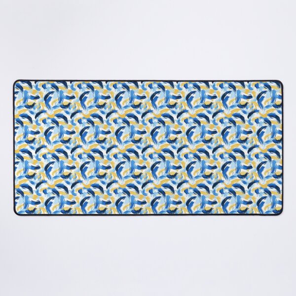 Item preview, Expressive Blend of Blue and Yellow Shades designed and sold by MidArtForge.